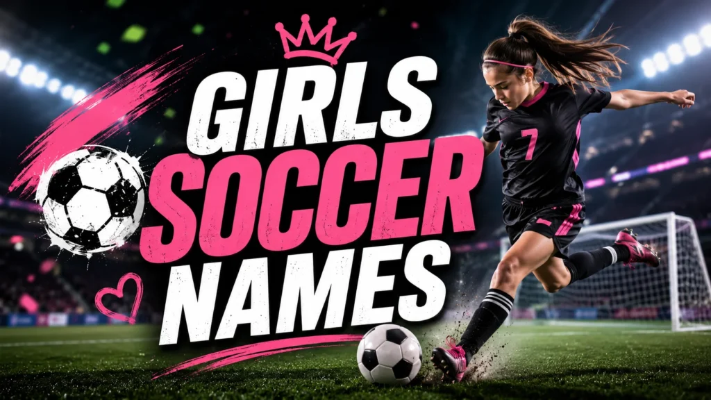 220+ Girls Soccer Names | Cute, Cool & Creative Team Ideas