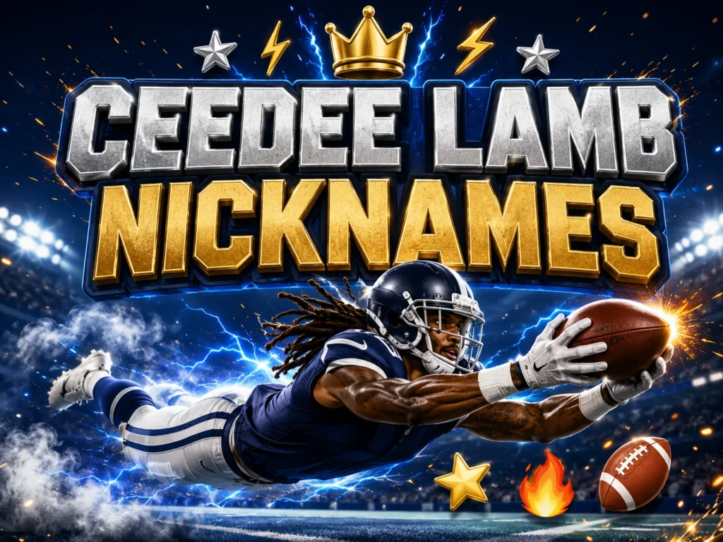 180 CeeDee Lamb Nicknames for Fans
