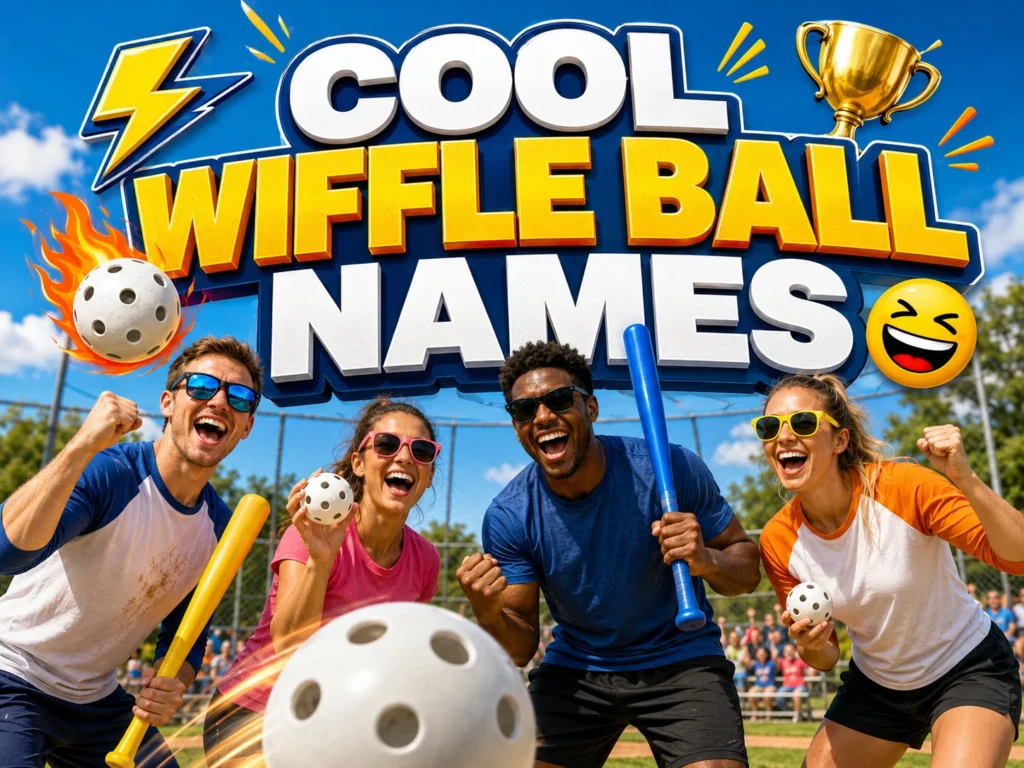 180 Cool Wiffle Ball Names for Winning Teams