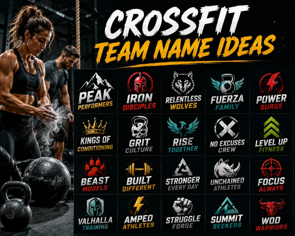 180 CrossFit Team Name Ideas for Every Crew
