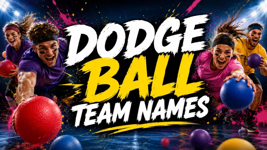 200+ Dodge Ball Team Names: Funny & Cool Ideas