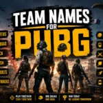 200+ Team Names for PUBG: Cool & Funny Ideas