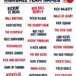 200 Clever Kickball Team Names: Funny & Unique Ideas