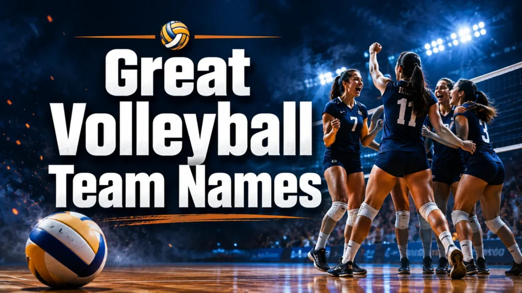 200+ Great Volleyball Team Names for Every Squad
