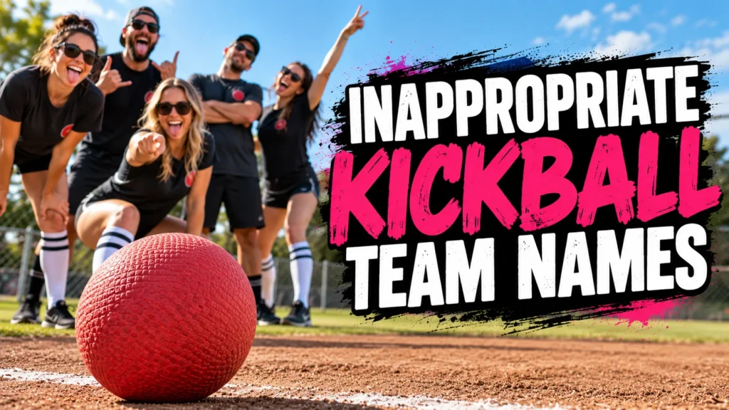 180+ Inappropriate Kickball Team Names