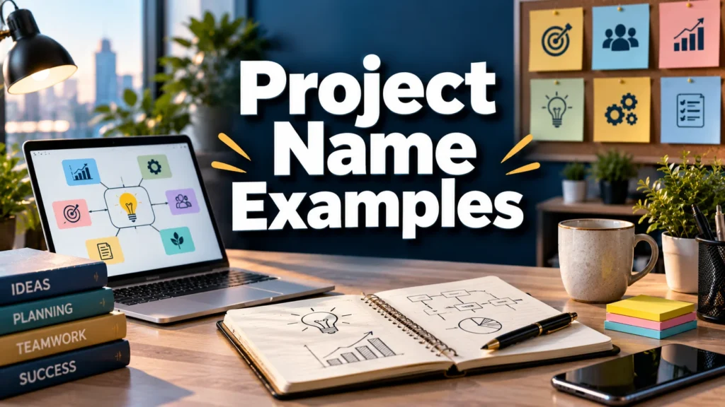 180+ Project Name Examples for Every Type
