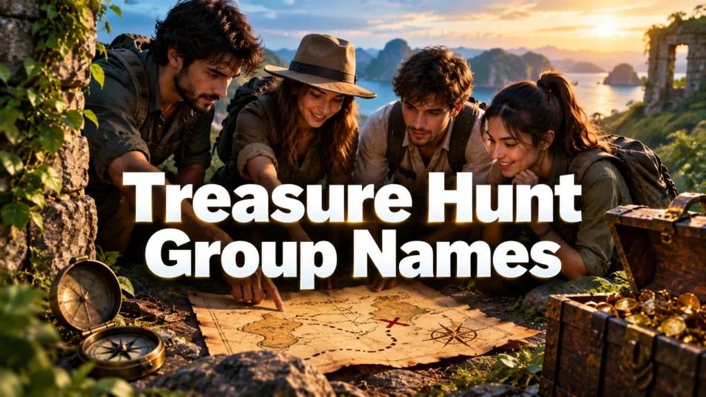 treasure-hunt-group-names