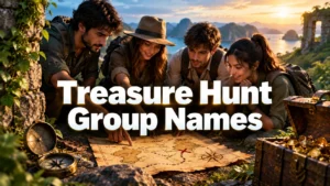 treasure-hunt-group-names